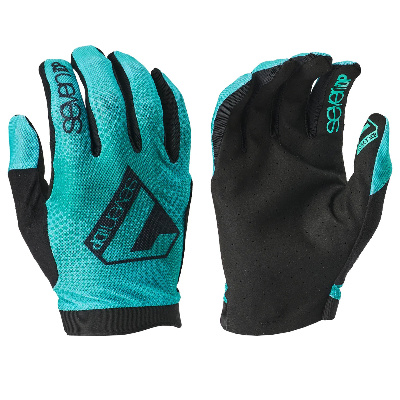 7IDP Youth Transition Gloves - Teal Dot Vortex