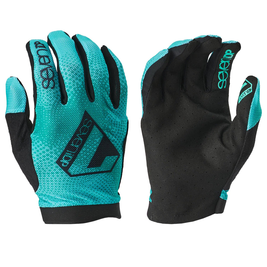 7IDP Youth Transition Gloves - Teal Dot Vortex