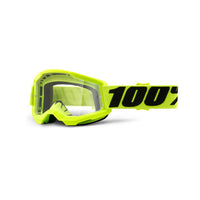 100% Strata 2 Youth Goggles - Clear