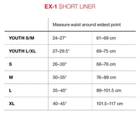G-Form EX-1 Youth Short Liner