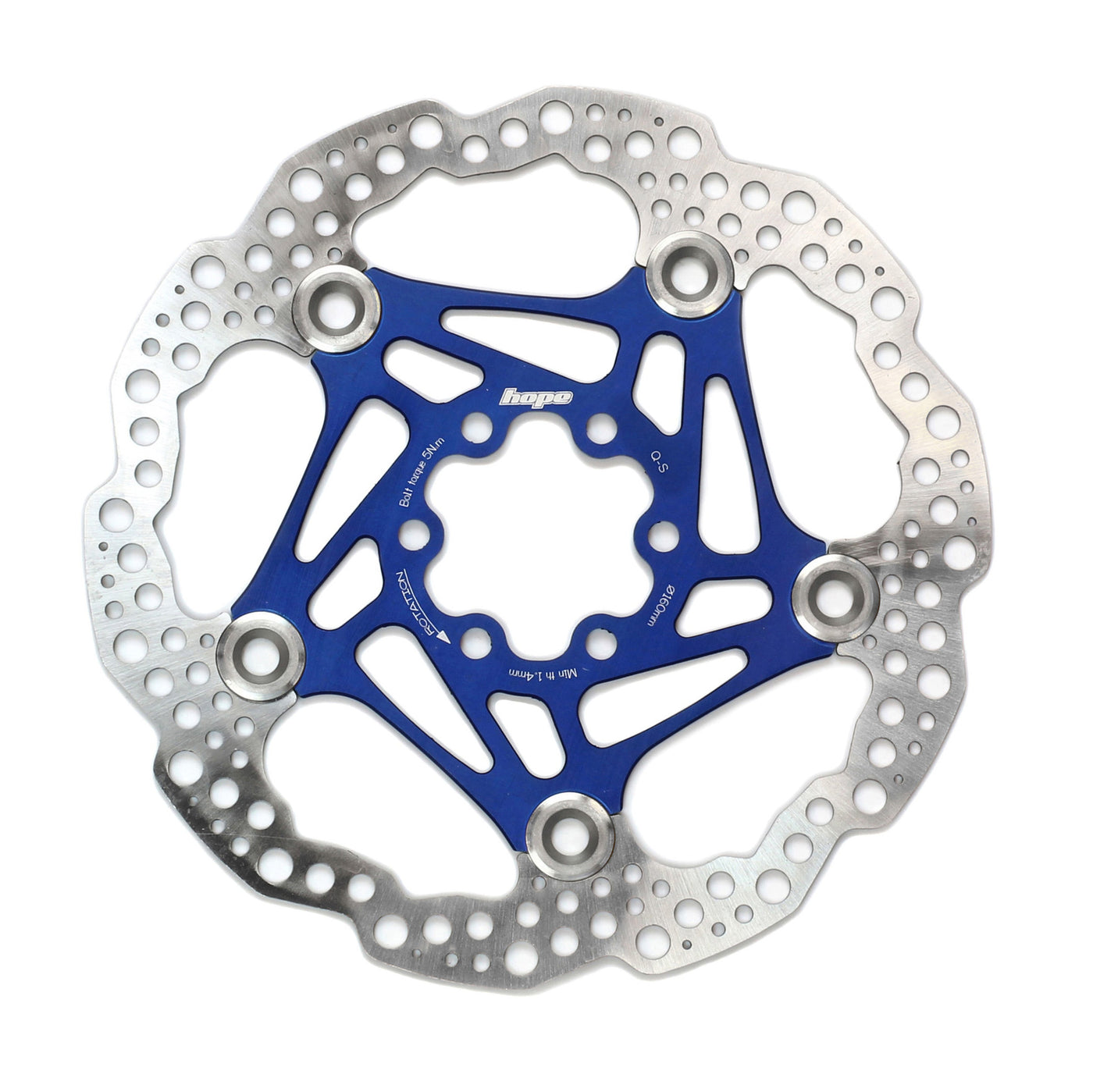 Hope 6-Bolt Floating Disc Brake Rotor - 160mm